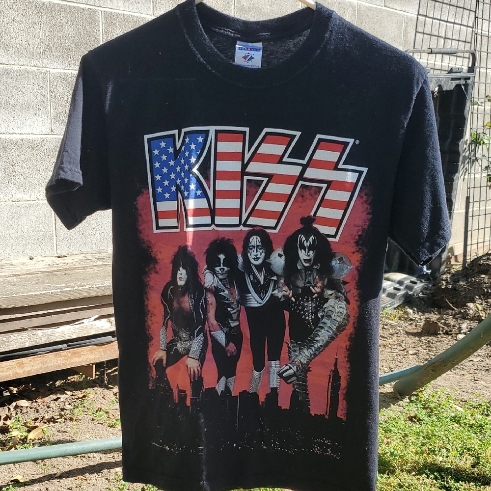KISS REUNION 2006 TOUR TEE ACE PAUL GENE PETER LAST TIME LNC S/P